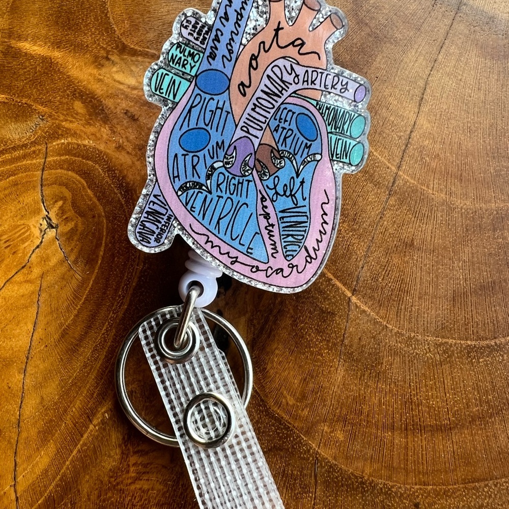 Anatomical Heart Badge Reel